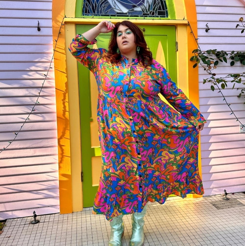 Nooworks Auderpopz Olive Dress